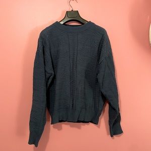 Vintage 90’s Dockers blue knit sweater